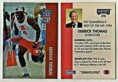 Derrick Thomas #278 Football Cards 1994 Playoff Prices