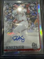 Andrew Knizner [Orange Refractor] #AK Baseball Cards 2019 Topps Chrome Autographs Prices
