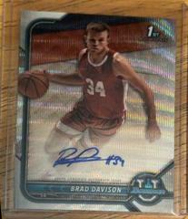 Brad Davison #BCPA-BD Basketball Cards 2021 Bowman University Chrome Autographs Prices