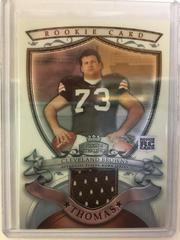 Joe Thomas [Jersey] #BSRR-JT Football Cards 2007 Bowman Sterling Prices