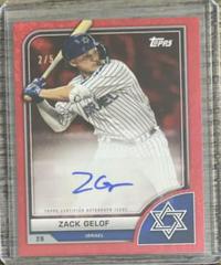 Zack Gelof [Red Hot] #AV-ZG Baseball Cards 2023 Topps World Classic Autographs Prices