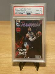 LeBron James [Diamond] #3 Basketball Cards 2022 Panini Donruss Net Marvels Prices