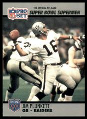 Jim Plunkett Football Cards 1990 Pro Set Super Bowl 160 Prices