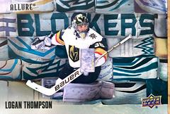 Logan Thompson #BL-11 Hockey Cards 2022 Upper Deck Allure Blockers Prices