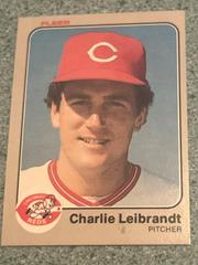 Charlie Leibrandt #596 Baseball Cards 1983 Fleer Prices
