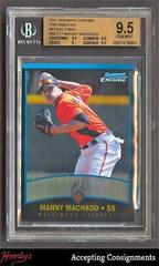 Manny Machado [Refractor] #BCT17 Baseball Cards 2011 Bowman Chrome Throwbacks Prices