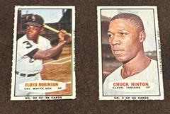 Chuck Hinton [Hand Cut] Baseball Cards 1965 Bazooka Prices