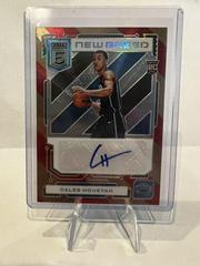 Caleb Houstan [Gold] Basketball Cards 2022 Panini Donruss Elite New Breed Autographs Prices