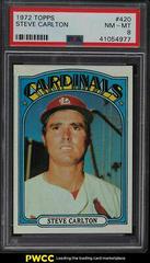 Steve Carlton #420 Baseball Cards 1972 Topps Prices