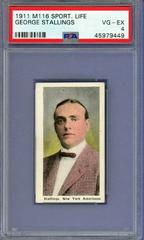 George Stallings Baseball Cards 1911 M116 Sporting Life Prices
