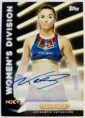 Tegan Nox [Black] Wrestling Cards 2021 Topps WWE Women's Division Autographs Prices