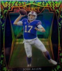 Josh Allen [Green and Black Snakeskin Prizm] #121 Football Cards 2020 Panini Select Prices