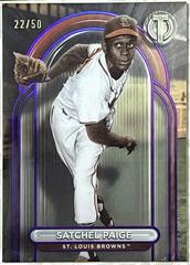 Satchel Paige [Purple] #11 Baseball Cards 2024 Topps Tribute Prices