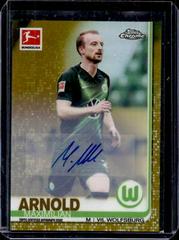 Maximilian Arnold [Autograph Gold Refractor] Soccer Cards 2019 Topps Chrome Bundesliga Prices