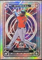 Yordan Alvarez #MTH-10 Baseball Cards 2022 Panini Donruss Optic Mythical Prices