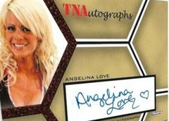 Angelina Love [25] #A-AL Wrestling Cards 2008 TriStar TNA Impact Autographs Prices