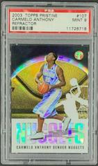 Carmelo Anthony [Refractor] Basketball Cards 2003 Topps Pristine Prices