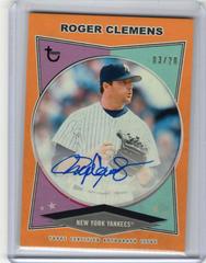 Roger Clemens [Orange] #AC-RCL Baseball Cards 2023 Topps Brooklyn Collection Autographs Prices