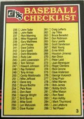 Checklist 235-338 Baseball Cards 1985 Donruss Prices