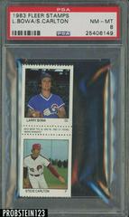Larry Bowa, Steve Carlton Baseball Cards 1983 Fleer Stamps Prices