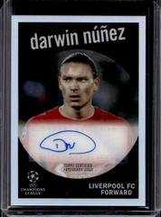 Darwin Nunez #CA-DN Soccer Cards 2022 Topps Chrome UEFA Club Competitions Autographs Prices