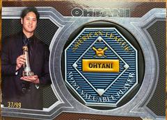 Shohei Ohtani #MVPR-15 Baseball Cards 2022 Topps Japan Edition MVP Patch Relic Prices