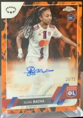Selma Bacha [Inferno] #A-SB Soccer Cards 2022 Topps Chrome UEFA Women's Champions League Autographs Prices