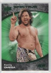 Kenny Omega [Green] #1 Wrestling Cards 2021 Upper Deck AEW Spectrum Prices