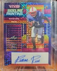 Rashee Rice [Mojo Yellow] #SP-RR1 Football Cards 2023 Leaf Vivid Autographs Sideline Painting Prices