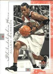 Allen Iverson #60 Basketball Cards 2000 Fleer Genuine Prices