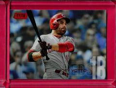 Joey Votto [Batting Red Foil] #83 Baseball Cards 2018 Stadium Club Prices