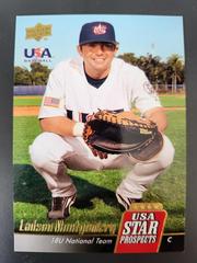 Ladson Montgomery Baseball Cards 2009 Upper Deck USA Baseball Star Prospects Prices