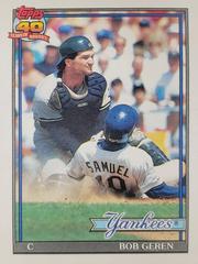Bob Geren Baseball Cards 1991 Topps Prices