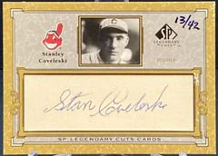 Stanley Coveleski [Autographs] Baseball Cards 2001 SP Legendary Cuts Signature Prices