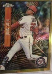 Juan Soto [Gold] #EX-14 Baseball Cards 2022 Topps Chrome Sonic Expose Prices