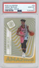 Jimmy Butler [Gold] #20 Basketball Cards 2020 Panini Illusions Amazing Prices