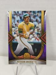 Reggie Jackson [Amethyst] #2 Baseball Cards 2022 Topps Museum Collection Prices