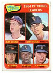 AL Pitching Leaders Baseball Cards 1965 O Pee Chee Prices