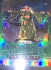 Charlotte Flair [Green Prizm] Wrestling Cards 2022 Panini Prizm WWE Prizmatic Entrances Prices