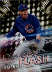 Nico Hoerner [Gold Refractor] Baseball Cards 2020 Topps Chrome Freshman Flash Prices