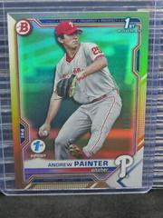 Andrew Painter [Gold Foil] Baseball Cards 2021 Bowman Draft 1st Edition Prices
