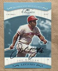 Joe Morgan [Significant Signatures] #166 Baseball Cards 2001 Donruss Classics Prices