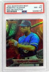 Roberto Alomar [Red Refractor] #7 Baseball Cards 1994 Bowman's Best Prices