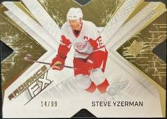 Steve Yzerman [Gold] #RFX-11 Hockey Cards 2022 SPx Radiance FX Prices