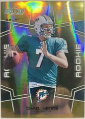 Chad Henne [Gold Zone Autograph] Football Cards 2008 Panini Score Select Prices
