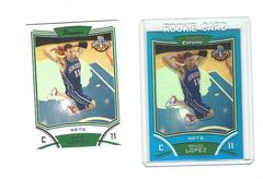 Brook Lopez [Blue Refractor] Basketball Cards 2008 Bowman Chrome Prices