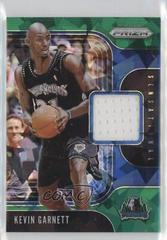 Kevin Garnett [Green Ice] Basketball Cards 2019 Panini Prizm Sensational Swatches Prices