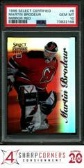 Martin Brodeur [Mirror Red] Hockey Cards 1996 Select Certified Prices