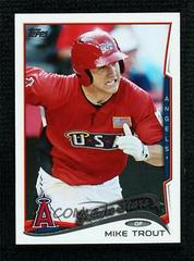 Mike Trout [Future Stars] Baseball Cards 2014 Topps Prices