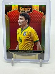 Thiago Silva [Red Prizm] Soccer Cards 2016 Panini Select Prices